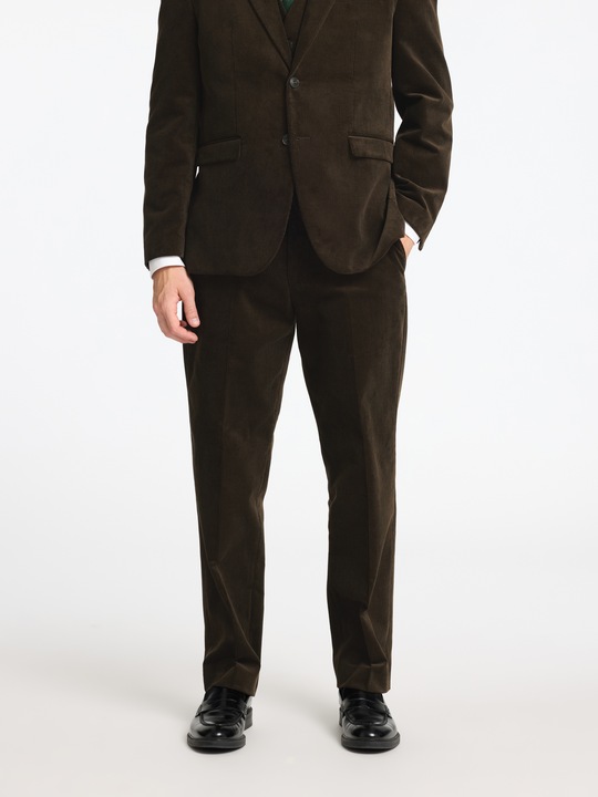 Immagine prodotto Selected Homme Pantaloni in velluto a coste dalla vestibilità regolare (56)