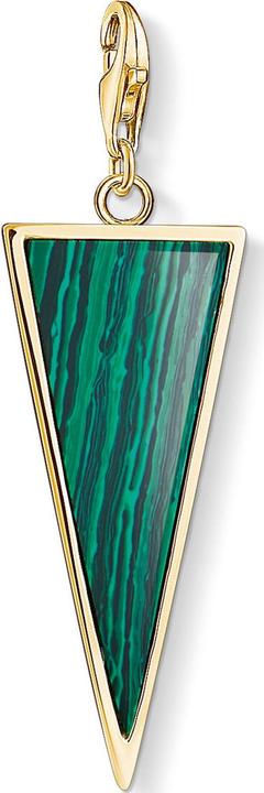 Image du produit Thomas Sabo Pendentif à breloques triangle vert (Argent)