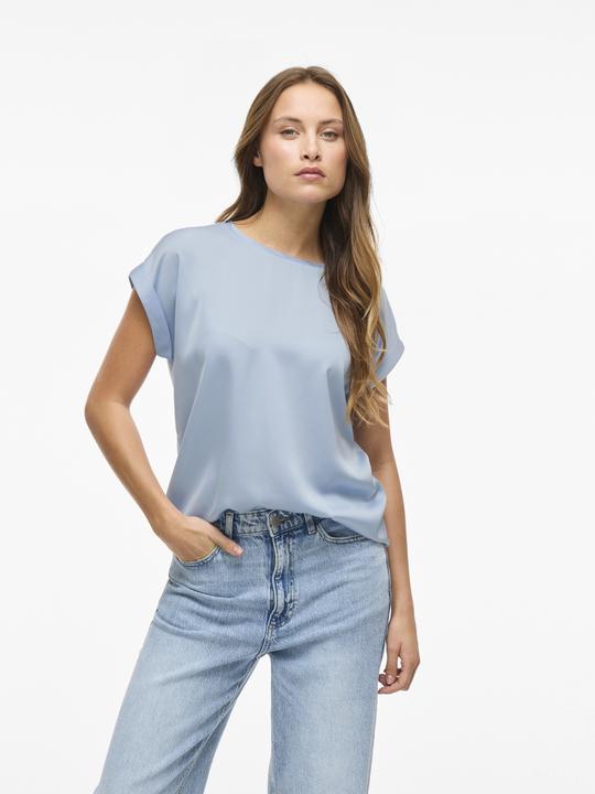 Produktbild Vila VIELLETTE Oberteil mit kurzen Ärmeln (42)