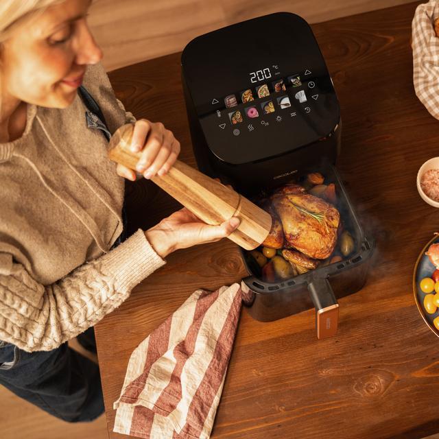 Actual product image Cecotec Cecofry&Grill Smokin' 4500, black
