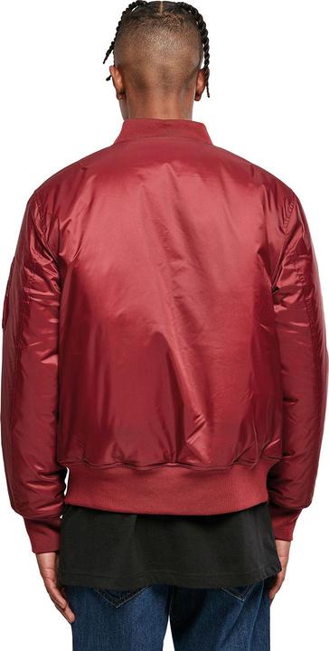Actual product image Build Your Brand Contrast Bomber Jacket (XL)