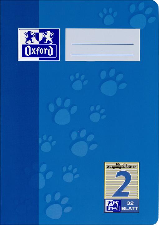 Produktbild Oxford Schulheft, A5, Lineatur 2 (A5, Weicher Einband)