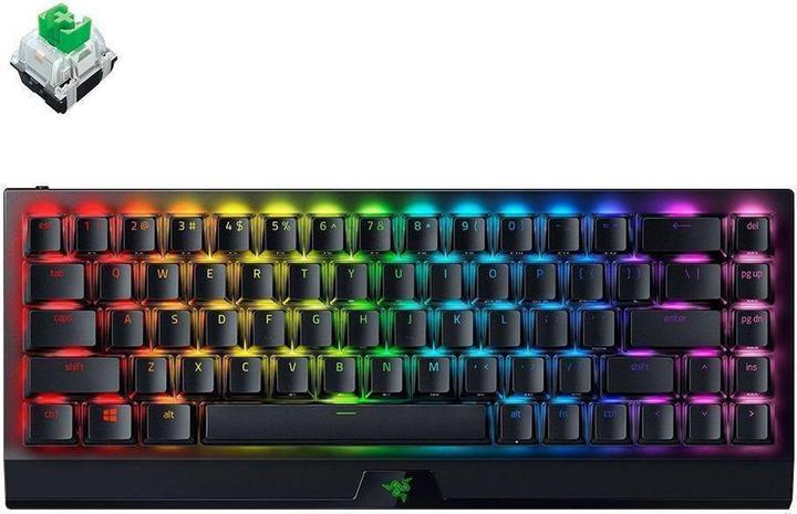 Immagine prodotto Razer BlackWidow V3 Mini HyperSpeed - Phantom Pudding Edition (US, Senza fili, Cablato)