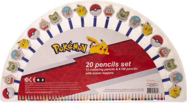 Image du produit Pokémon Pencil SET w/toppers (20-pack) (161707053) (20x)