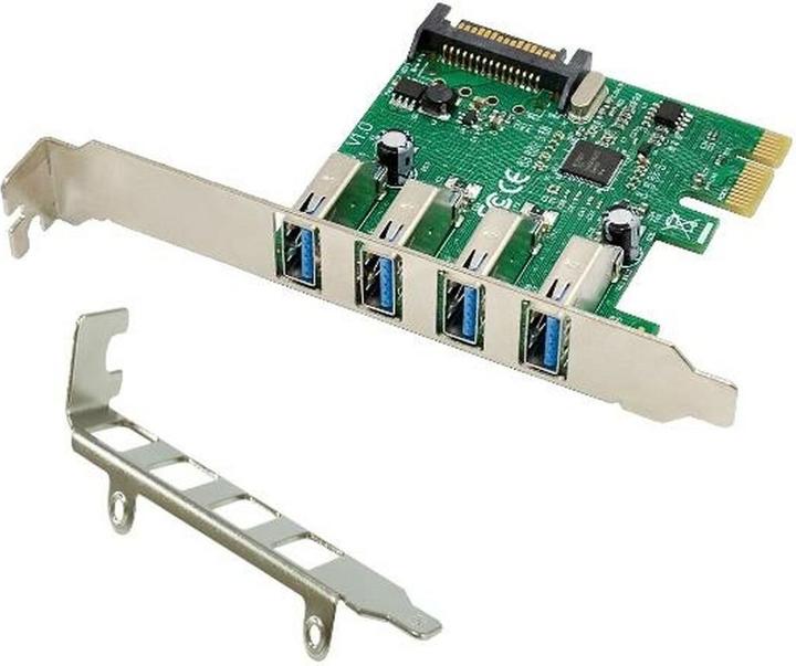 Actual product image Conceptronic 4-port USB 3.0 PCI Express card
