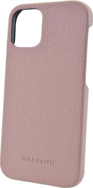 Produktbild Mike Galeli Hard-Cover aus Echtleder Lenny rose tan (Apple iPhone 12, Apple iPhone 12 Pro)