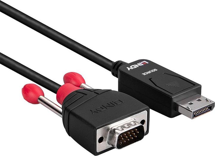 Actual product image Lindy DisplayPort — VGA (3 m, DisplayPort, VGA)