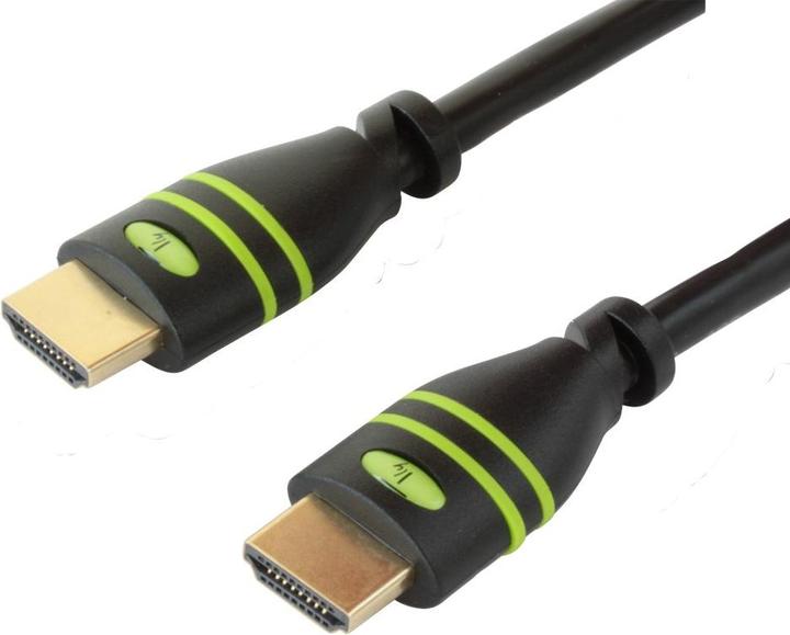 Actual product image Techly HDMI (Typ A) — HDMI (Typ A) (2 m, HDMI)