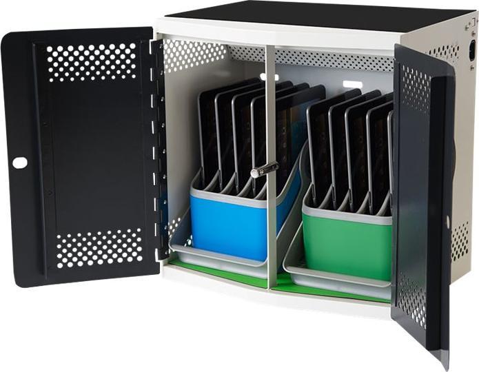 LocknCharge iQ 10 Station de charge USB-C PD pour iPad/Tablet UK/EU (100 W)