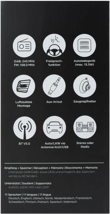 Produktbild Onit DAB+ Erweiterung CarBeat, Zubehörtyp: Adapter