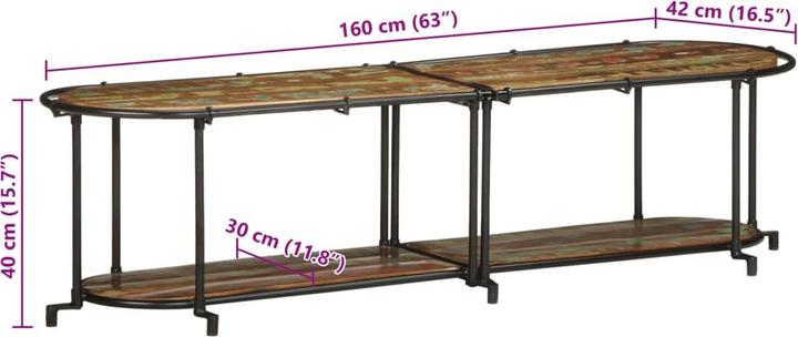 Produktbild vidaXL TV-Regal (160 x 40 x 42 cm)