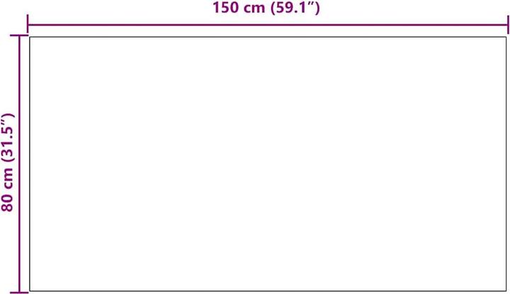 Immagine prodotto vidaXL Teppichläufer (80 x 150 cm)