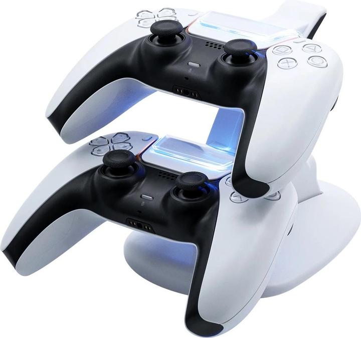 Actual product image PhoneLook Stylish charging station Power Dock for charging two PlayStation 5 controllers (PS5) (PS5)