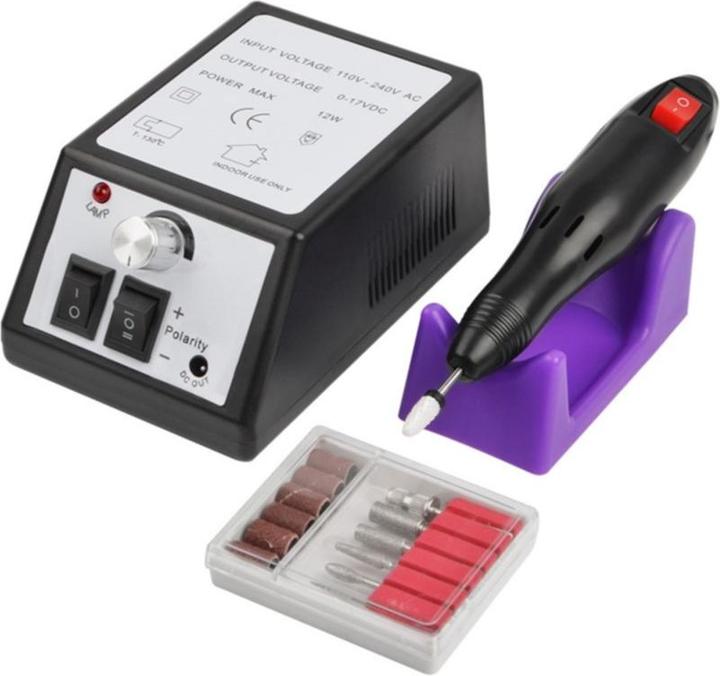 Produktbild Noya Elektrische Nagelfräse 6in1 Nagelfeile Polier- und Pflege Set Maniküre/Pediküre