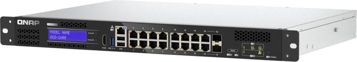 Produktbild QNAP QGD-1600: 16 1GbE ports with 2 RJ45 (16 Ports)