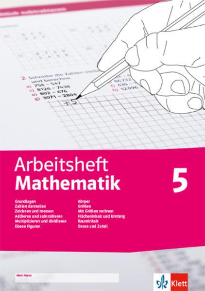 Produktbild Arbeitsheft Mathematik. Arbeitsheft mit Lösungsheft Klasse 5 (Deutsch, 2020)
