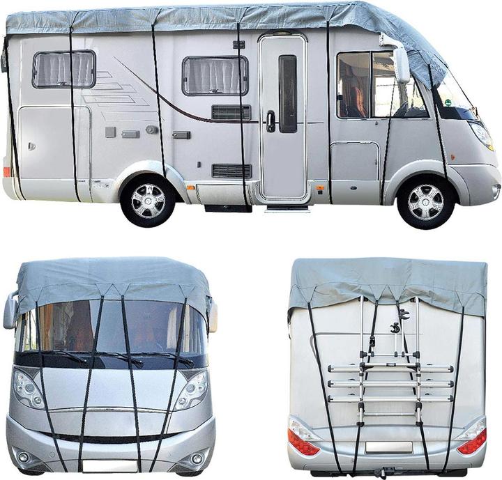 Actual product image Cartrend Roof protection tarpaulin 7.5 x 3m (L x W) 7.5m x 3m Suitable for (car brand): Universal