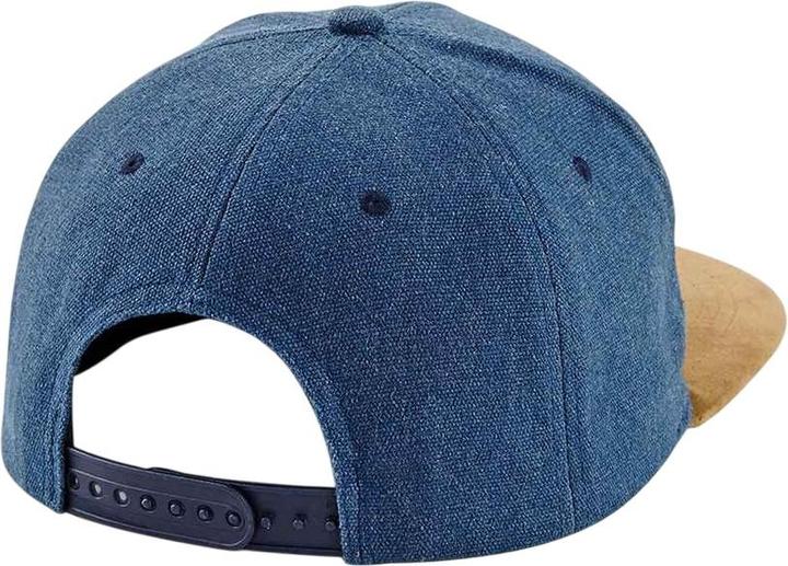 Actual product image Beechfield Faux Suede Flat Peak Snapback Cap
