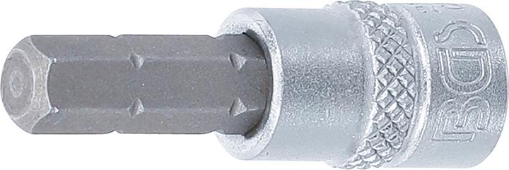 Actual product image BGS Bit Socket 6.3 mm (1/4") Drive internal Hexagon 6 mm (6 mm)