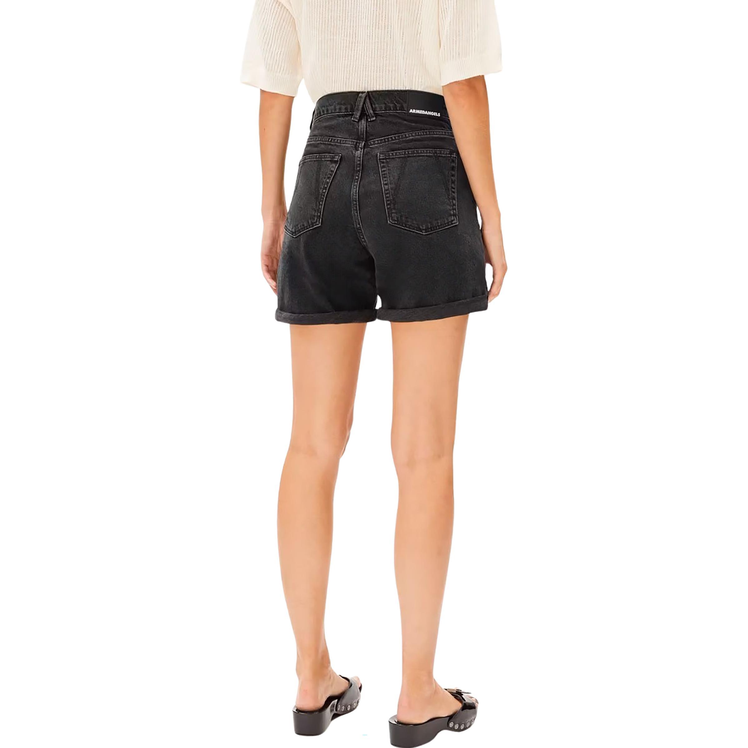 Thumbnail - Armedangels, Damen, Shorts, Jeansshorts SHEAARI, Schwarz, (25)