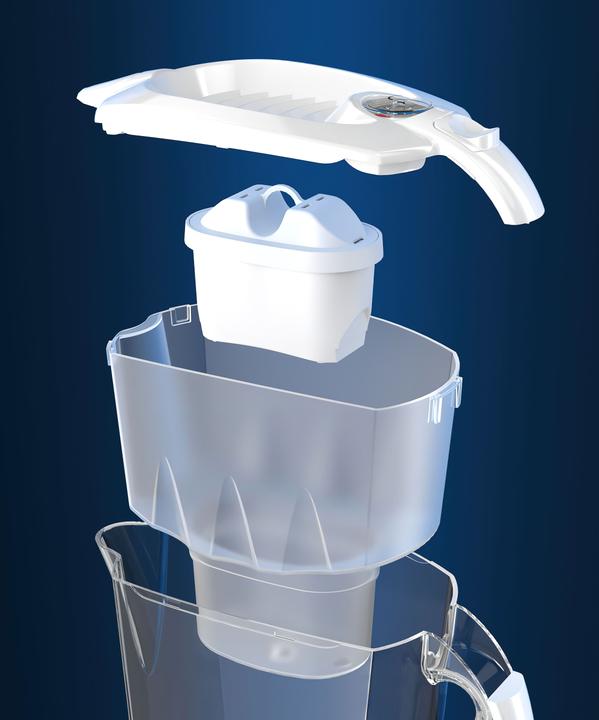 Produktbild Aquaphor Amethyst MF+ Water filter jug, 2.8 L, white (2.80 l)