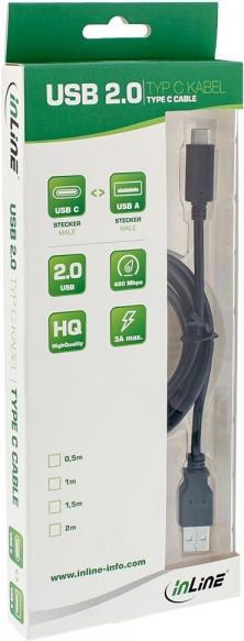 Image du produit InLine Câble USB 2.0 (3 m, USB 2.0)