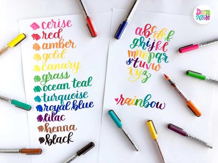 Actual product image Karin Brush Marker Pro Mega Box (Multicoloured, 60 x)