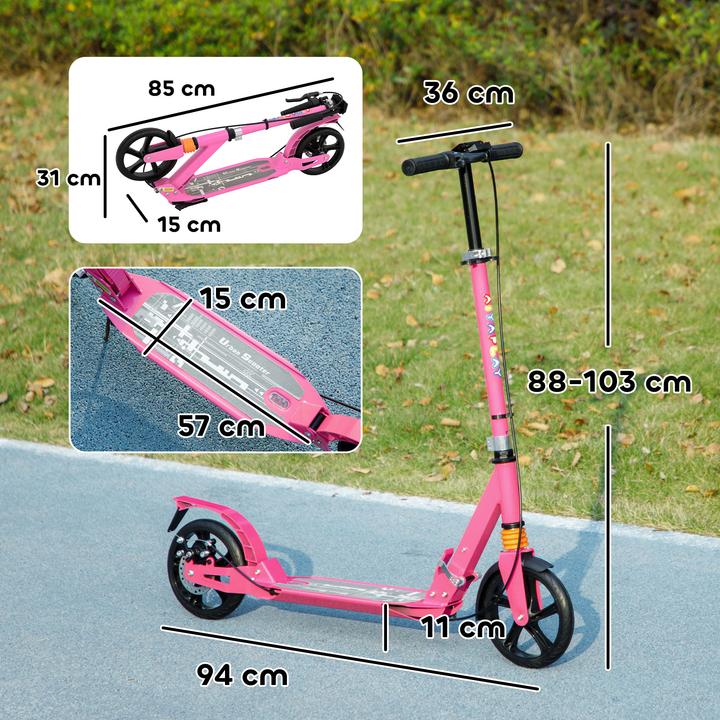 Produktbild Aiyaplay Kinderroller Kunststoff, Metall Rosa