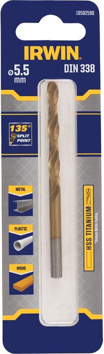 Actual product image Irwin Metal drill (5.5 mm)