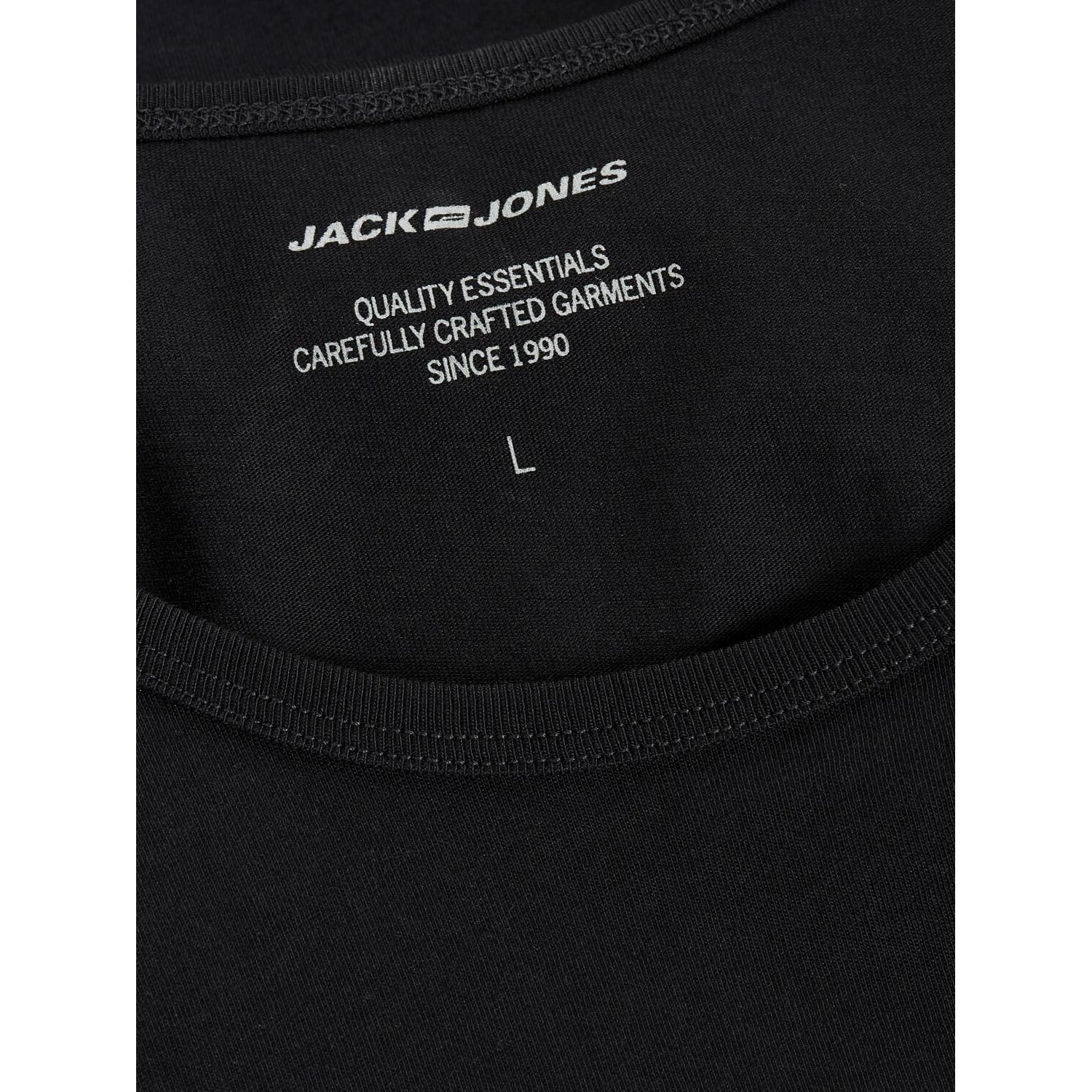 Thumbnail - Jack & Jones, Herren, Shirt, Basic, Schwarz, (M)