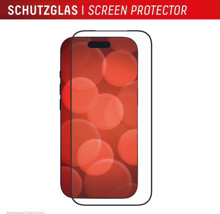 Actual product image Displex Premium Glass, Full Cover Anti-Reflex Panzerglas (1 Piece, Apple iPhone 17 Pro)