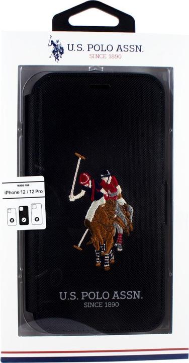 Actual product image U.S. Polo US Polo USFLBKP12MPUGFLBK iPhone 12/12 Pro 6.1" juoda (Apple iPhone 12)