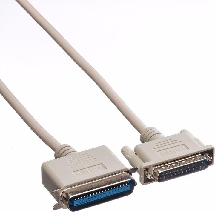 Produktbild Roline DB25 Stecker — Centronics36 (1.80 m, Parallel (Drucker))