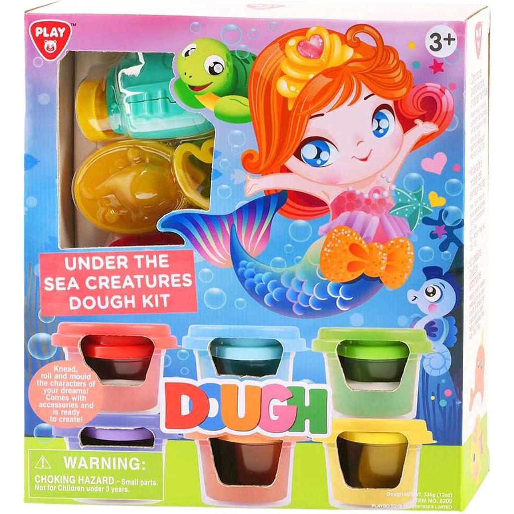 PlayGo Tiefsee-Ton-Set - 6 Tontöpfe (65836834)