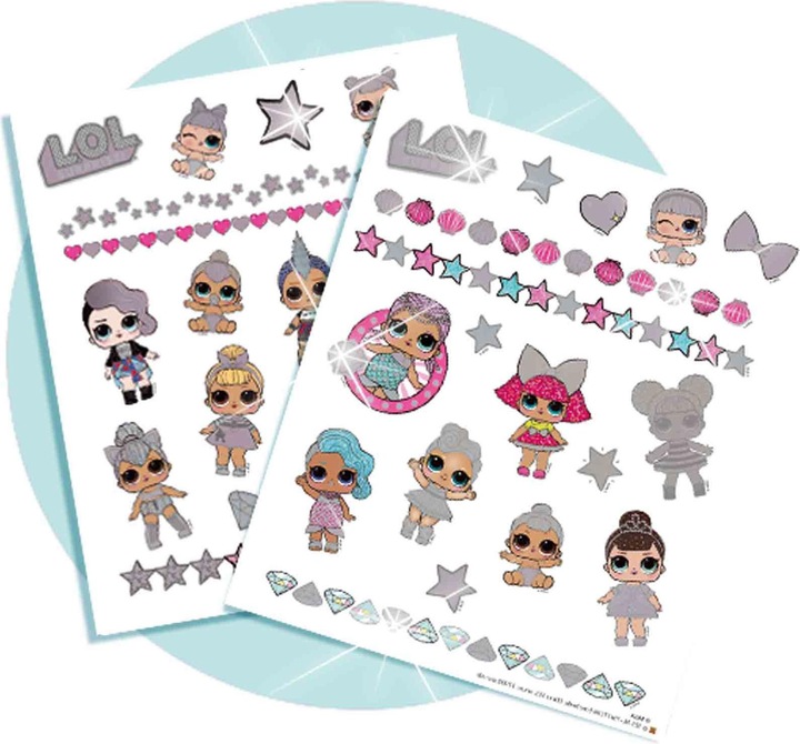 Actual product image L.O.L. Surprise! Metallic Tattoos