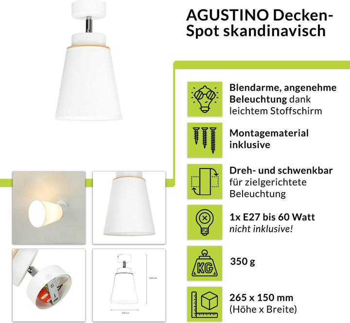 Image du produit Licht-Erlebnisse Kimmie (E27)