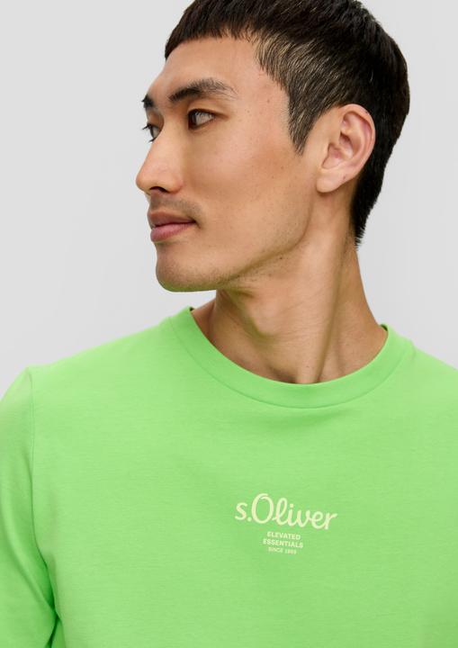 Produktbild S.Oliver T-Shirt T-Shirt mit Logo-Print (M)