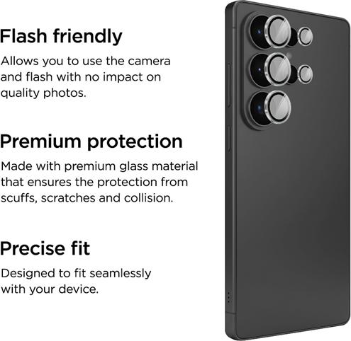 Image du produit Eiger Mountain Glass Lens Ring clear (1 pcs, Samsung Galaxy S26 Ultra)