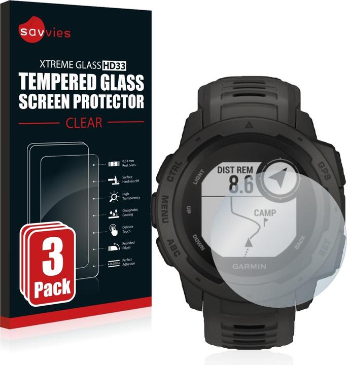 brotect Vetro Temperato per Garmin Forerunner 55 Pellicola Protettiva