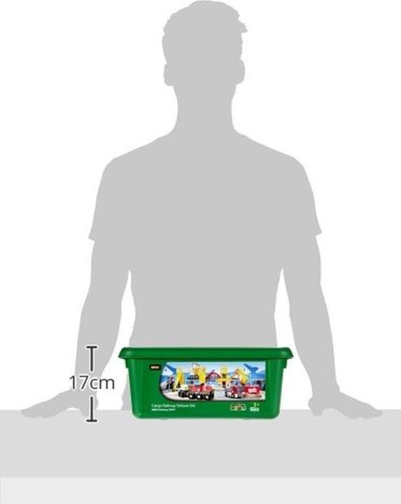 Actual product image Brio set with railway tracks Railway Deluxe, 33097