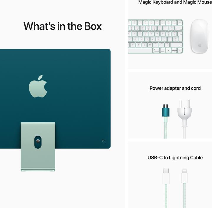 Actual product image Apple iMac (M1, 16 GB, 512 GB)
