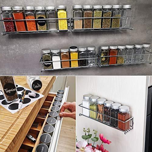 Actual product image Deco haus Spice jar set with screw cap (0.12 l)