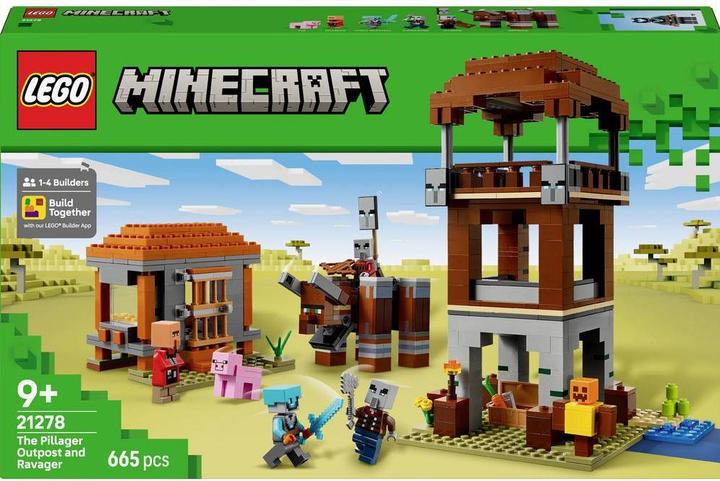 Produktbild LEGO MINECRAFT Ein Verwüster am Plünderer-Aussenposten (21278, LEGO Minecraft)