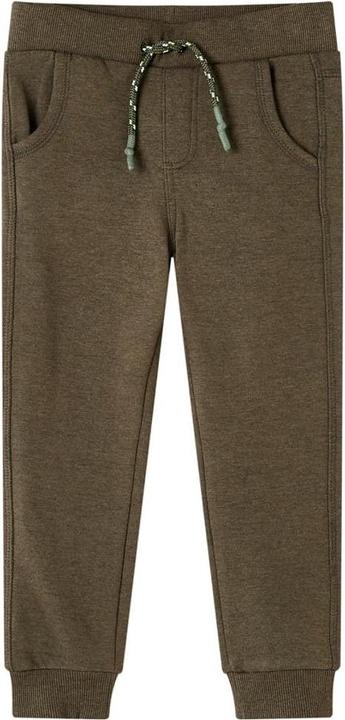 Produktbild vidaXL Kinder-Trainingshose Khaki Melange 104,Material: 80 (104)