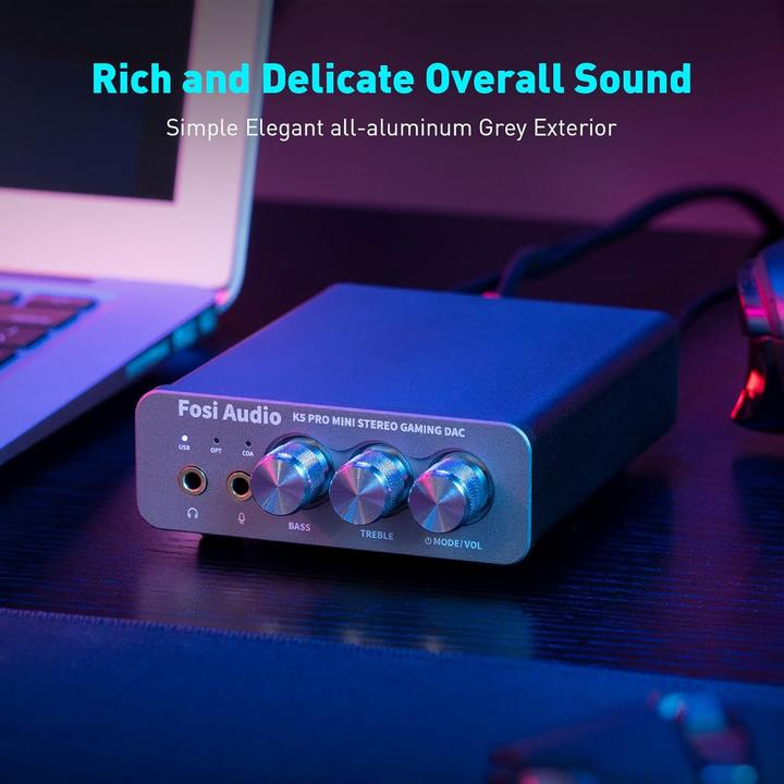 Actual product image Fosi Audio K5 Pro (Bass Boost)