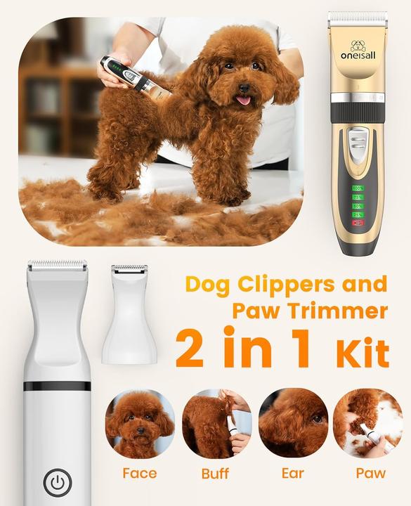 Actual product image Oneisall 2 in1 dog clipper (Cat, Dog)