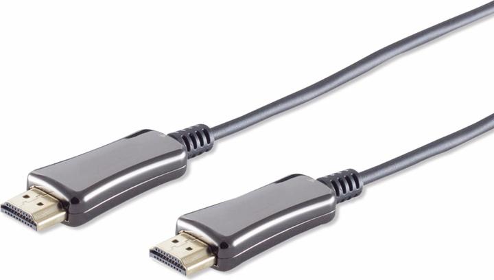 Actual product image Shiverpeaks Optical HDMI cable, 4K 60Hz, black (7.50 m, HDMI)
