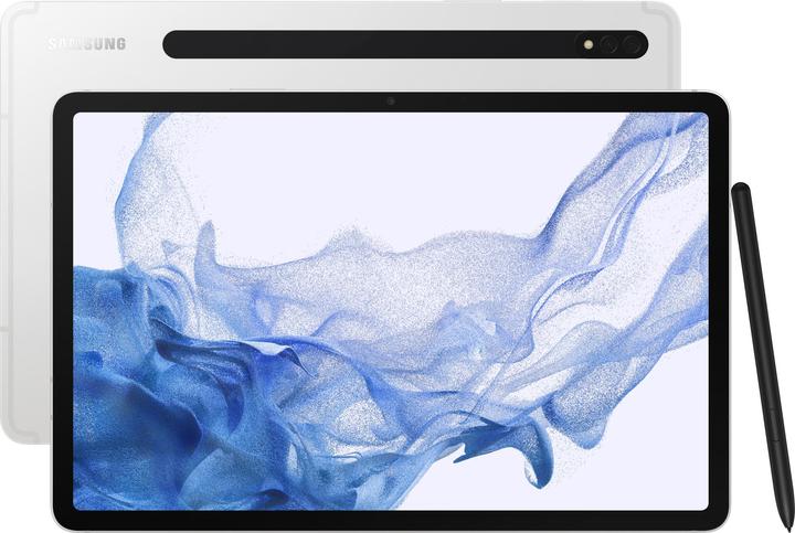 Produktbild Samsung Galaxy Tab S8 (nur WLAN, 11", 128 GB, Silver)