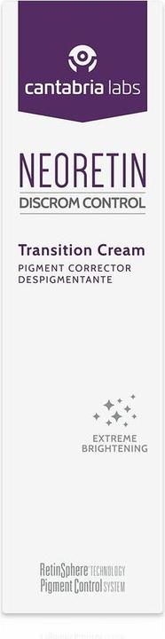 Actual product image Neoretin Discrom Control Transition Cream Pigment Lightener 50ml (Body cream, 50 ml)