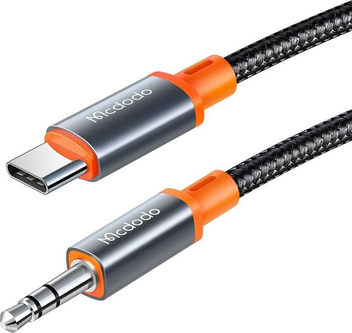 Actual product image Mcdodo 3.5 mm jack - USB type C (1.20 m, AUX cable)